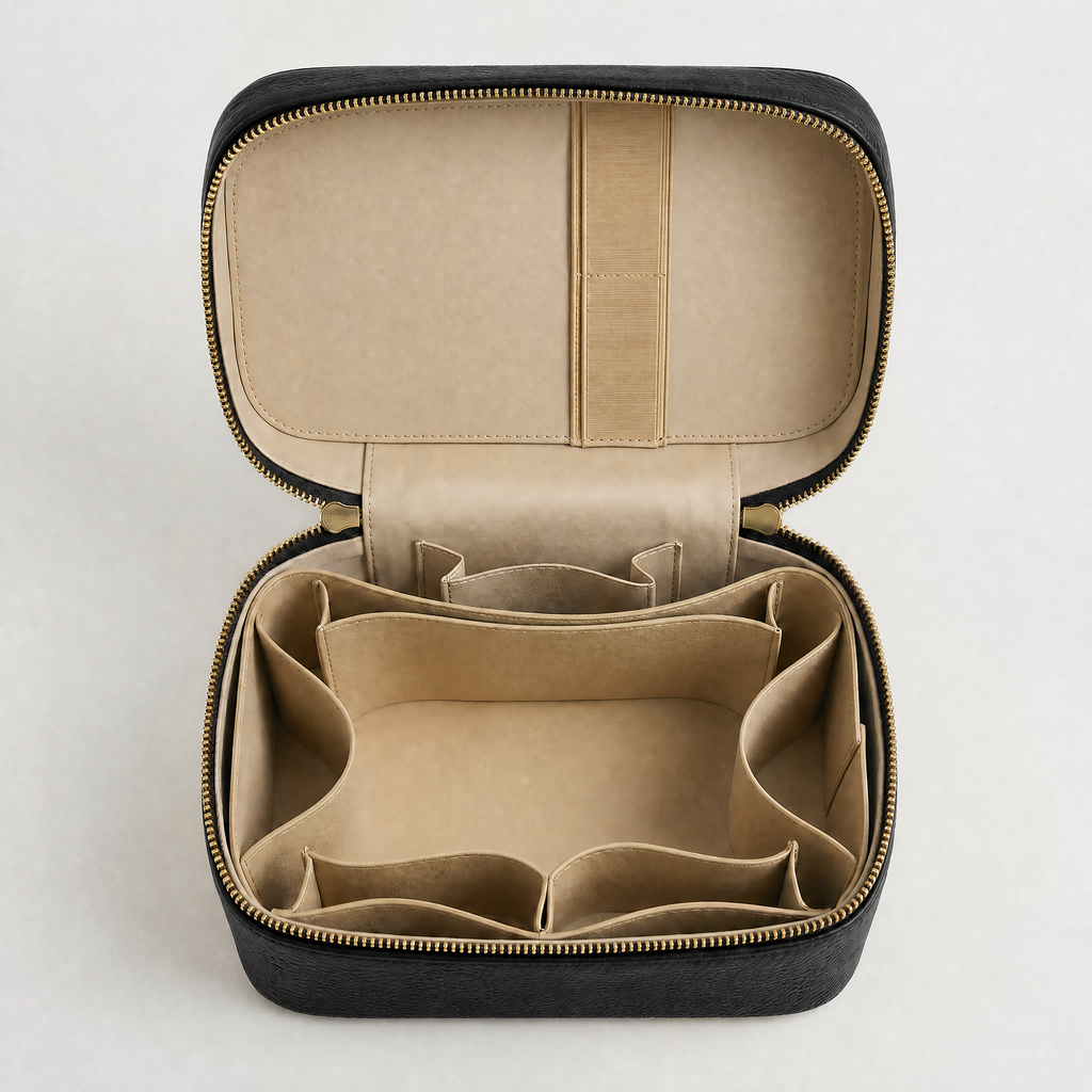 The Essentiél Vanity Case- Noir