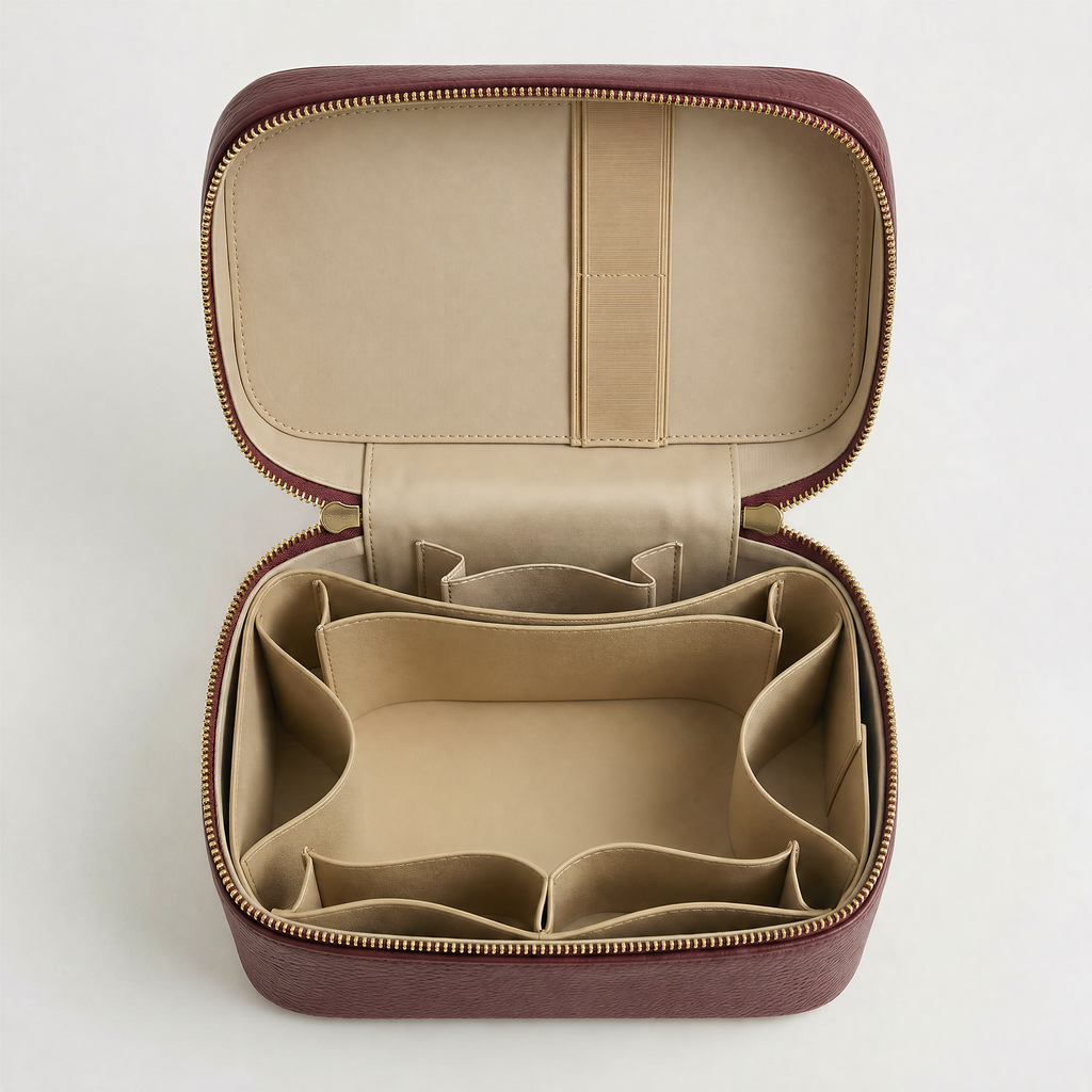 The Essentiél Vanity Case- Rouge