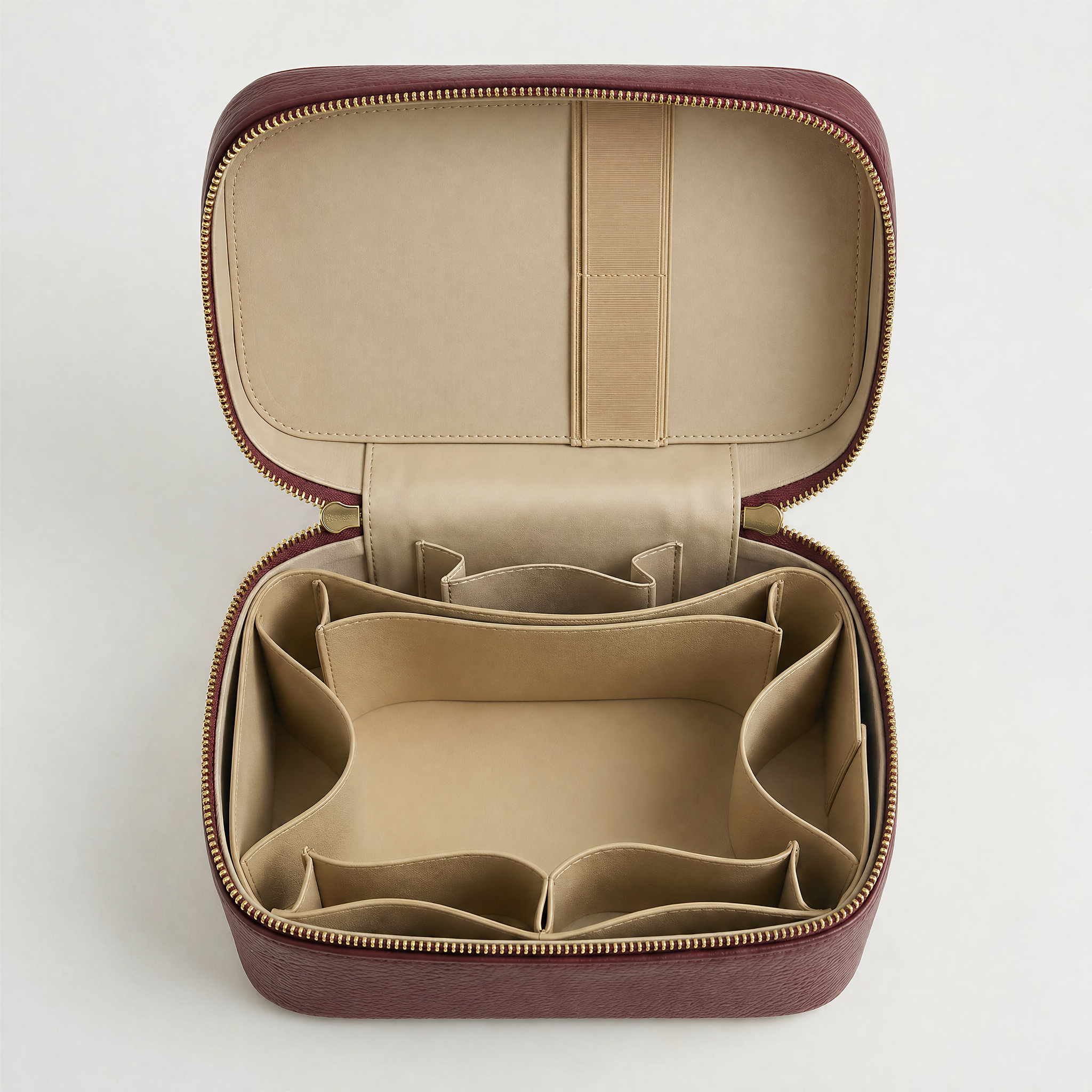 The Essentiél Vanity Case- Rouge