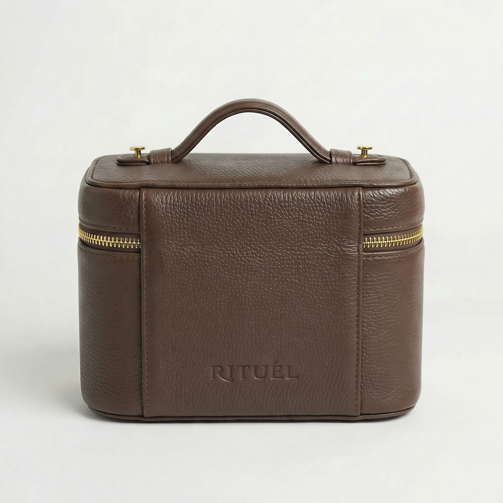 The Essentiél Vanity Case- Espresso