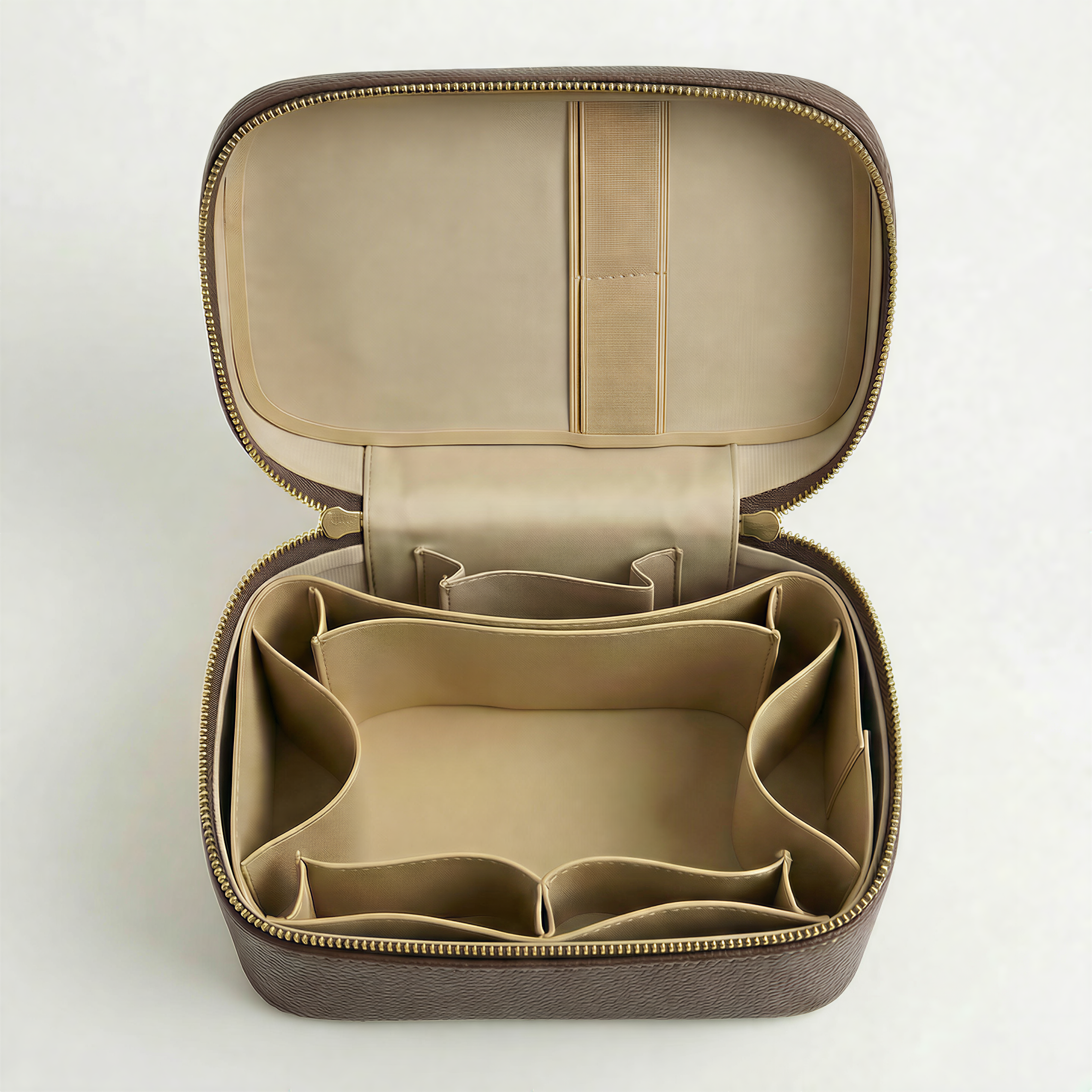 The Essentiél Vanity Case- Espresso