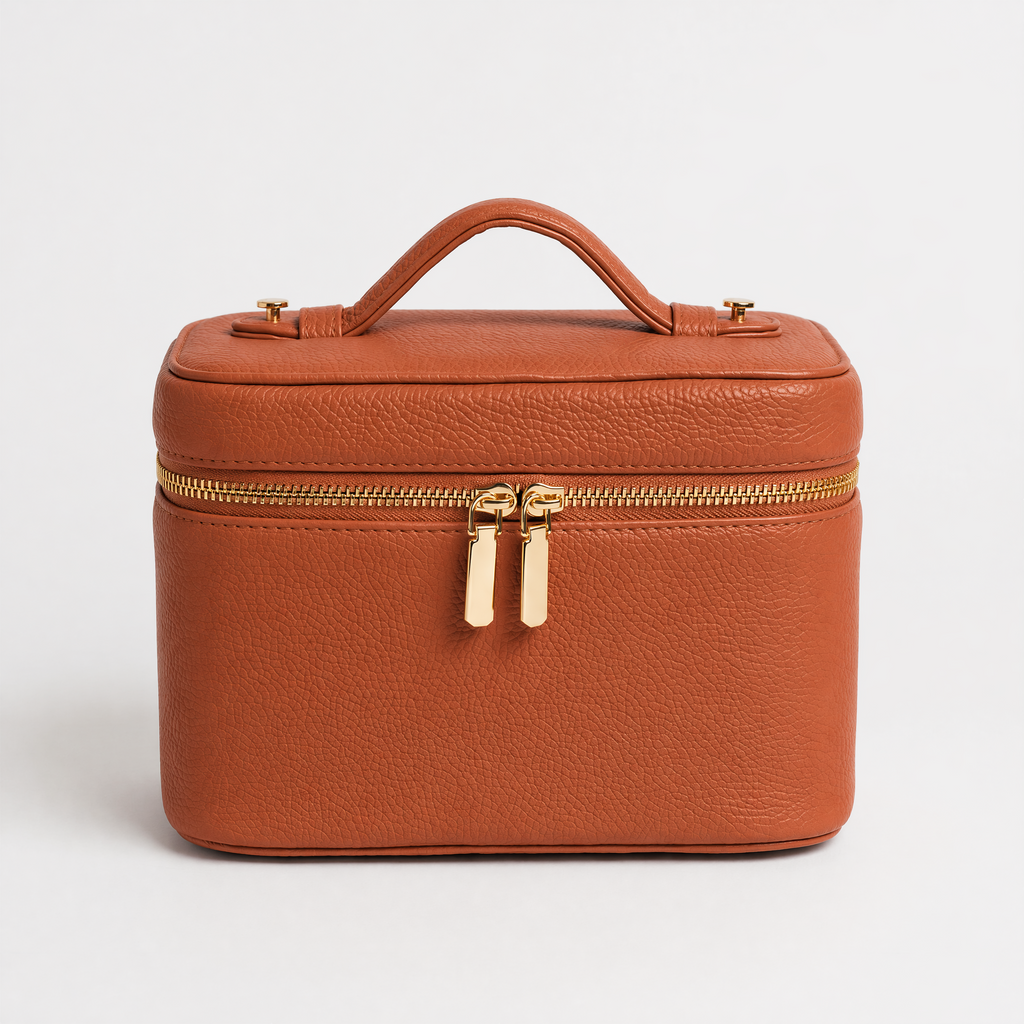 The Essentiél Vanity Case- Rust
